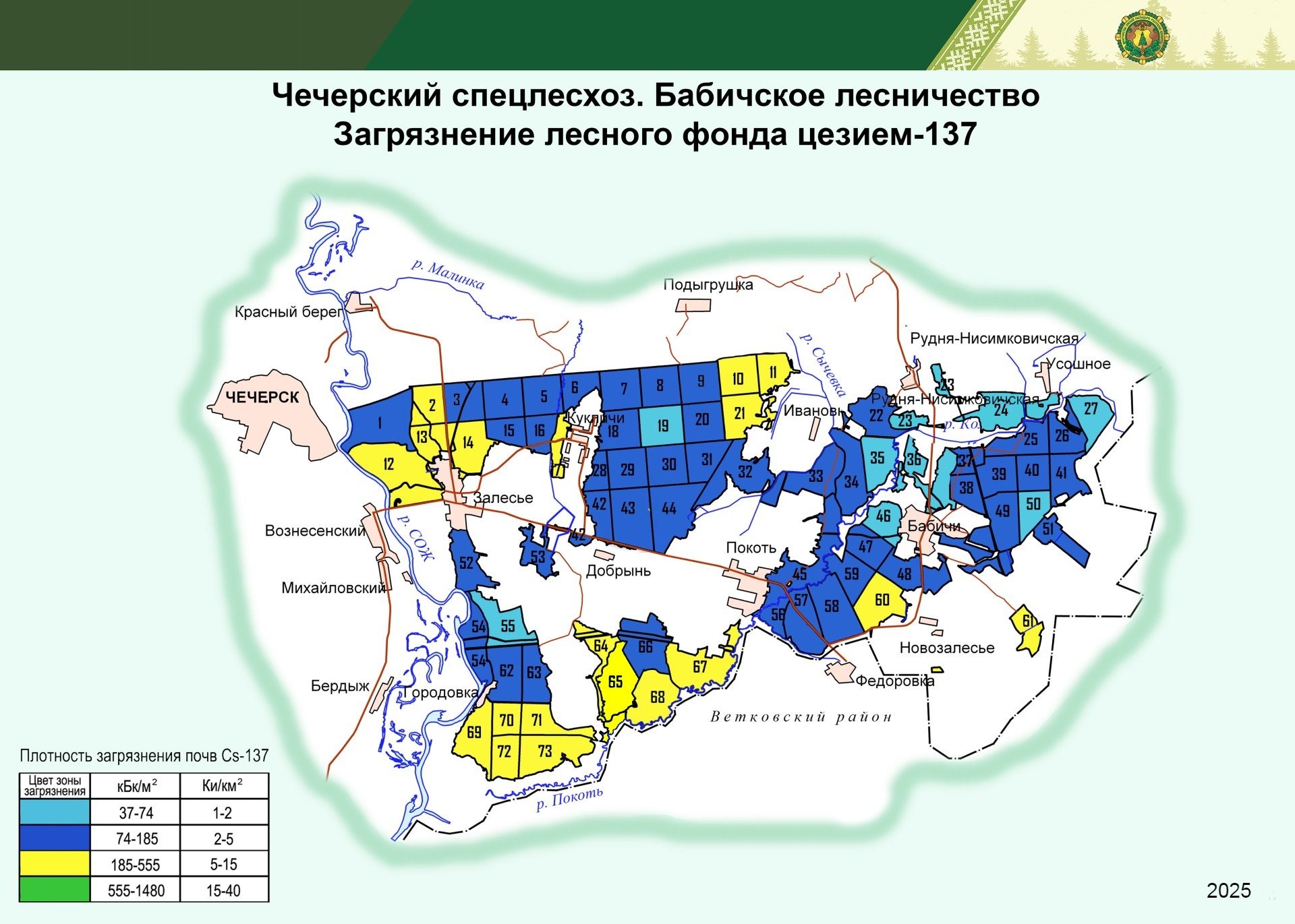 Бабичское лесничество2025