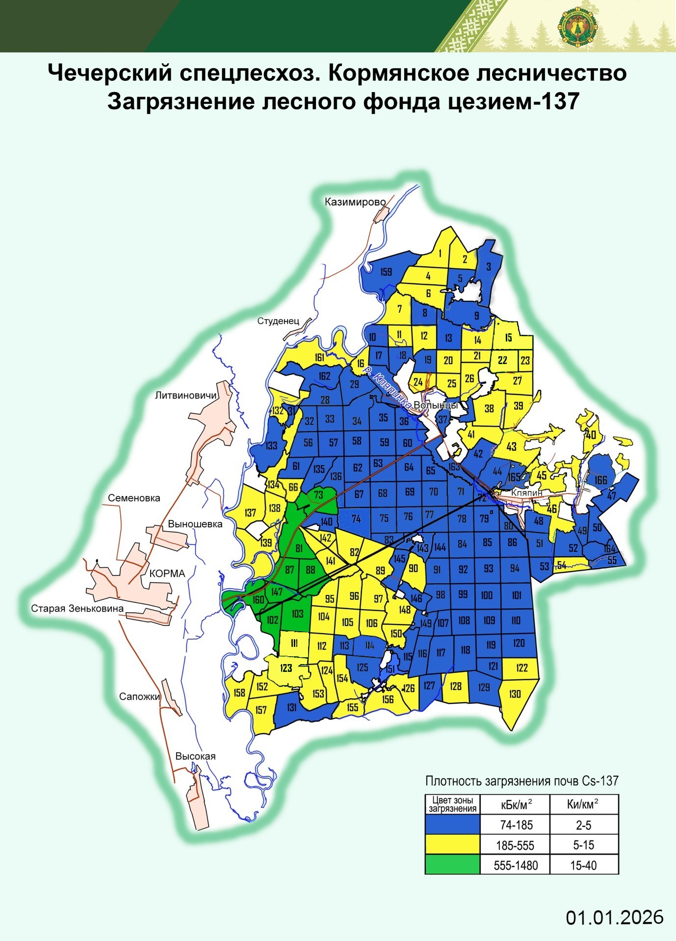 Кормянское лесничество2025