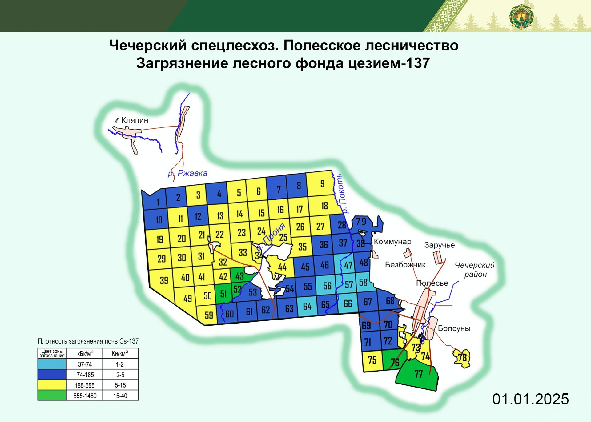 Полесское лесничество 2025