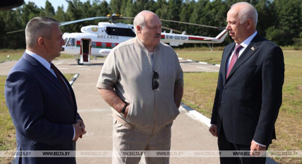 Президент в Мозыре